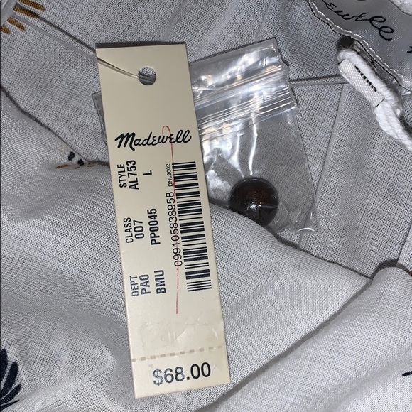 NWT Madewell x Warm Drawstring Tank - Picture 8 of 8